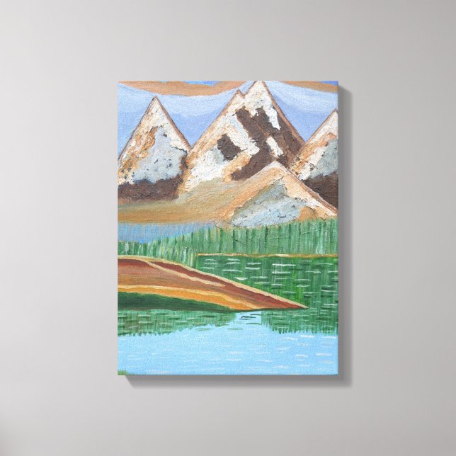 Skotska högländerna 3 canvas (Framsida)