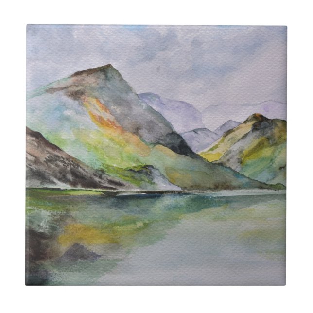 Skotska högländerna kakelplatta (Framsidan)