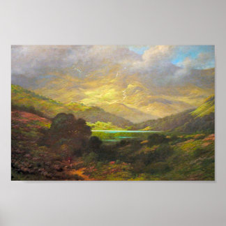 Skotska höglandet poster