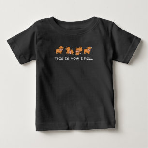 Skotska höskotska kummelgåva Så här rullar jag T Shirt