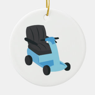 Skotska Julgransprydnad Keramik