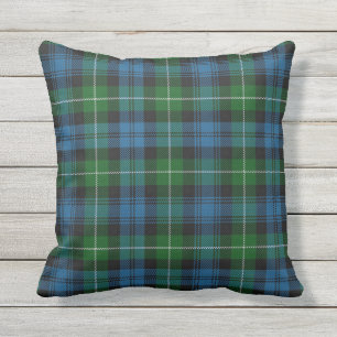 Skotska klanen Lamont Tartan Kudde