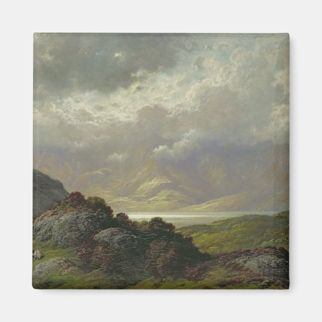 Skotska landskapet magnet (Framsidan)