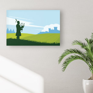 Skotska landskapet poster