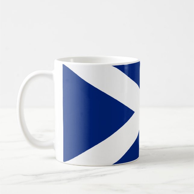 Skotska Saltire Kaffemugg (Vänster)