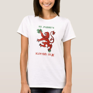 Skotska stilkvinnor tee shirt