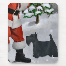 Skotska terrier-julgåvor musmatta