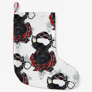 SKOTSKA TERRIER LITEN JULSTRUMPA