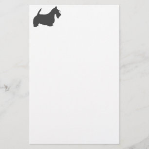 skotska terrierdk-grå färg silhouette.png brevpapper