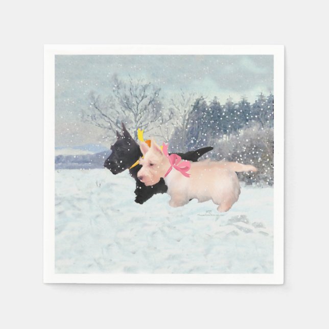 Skotska Valper Pappersservett (Framsidan)