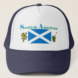 Skotskt amerikanlock truckerkeps