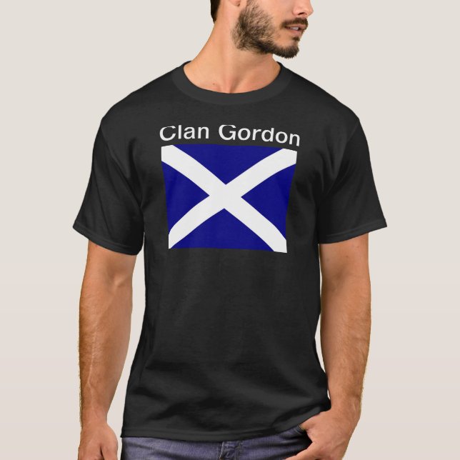 Skotskt bekläda för flagga tee shirt (Framsida)