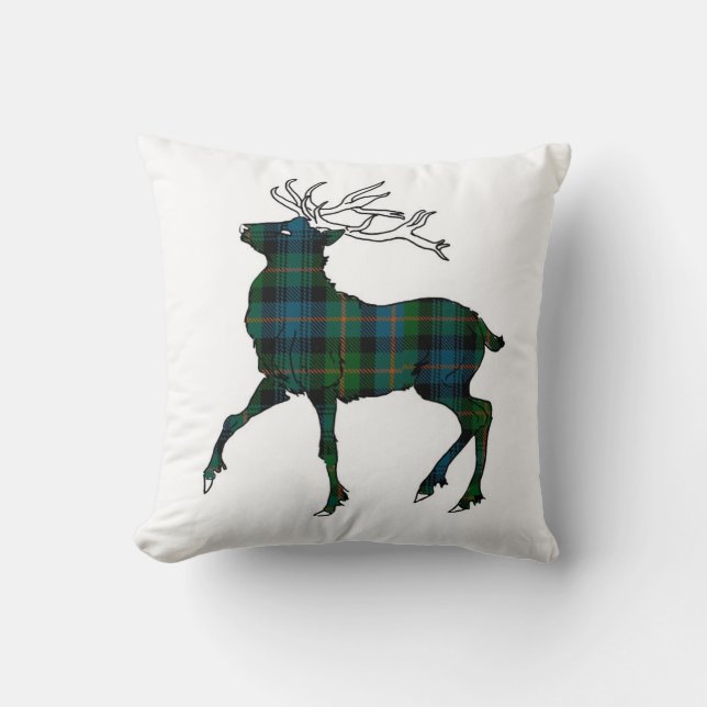 Skotskt kast (för Glenalmond) Tartanfullvuxen Kudde (Framsida)