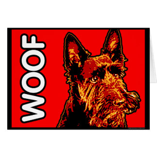 Skotskt kort för Terrier (Scottie)