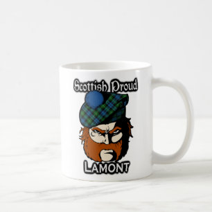 Skotskt skott för klanLamont Tartan Kaffemugg