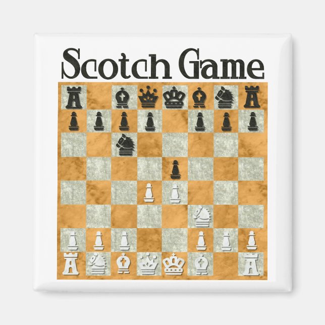 Skotskt spel magnet (Framsidan)