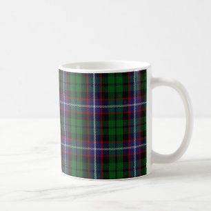 Skott för klanRussell Tartan Kaffemugg