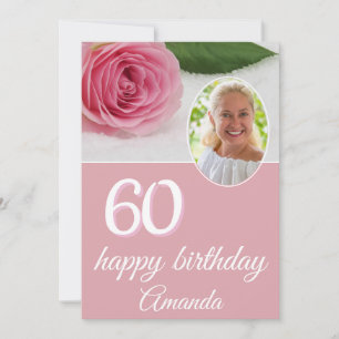 Skott Rös Blomma Foto Blommig 60-års Födelsedagsko
