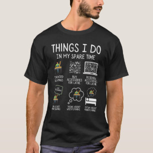 Skott Sak jag gör i min snåltidslappa Woo T Shirt