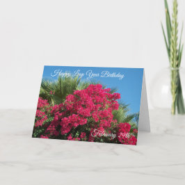 Skottårfödelsedagkort Kort