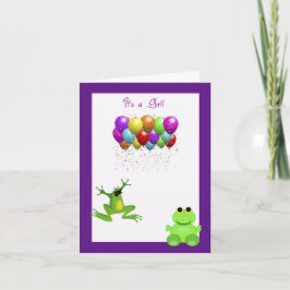 Skottårfödelsemeddelande Inbjudan