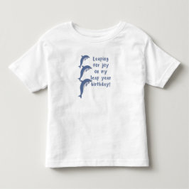 SKOTTÅRSFÖDELSEDAG HOPPAR AV GLÄDJE T SHIRT