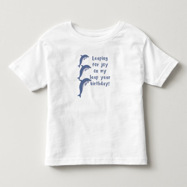 SKOTTÅRSFÖDELSEDAG HOPPAR AV GLÄDJE T SHIRT (Framsida)
