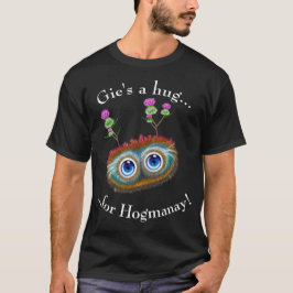 Skottet hoar tut Haggis. Hogmanay Tee Shirt