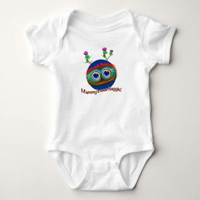 Skottet 'hoar tut Haggis Tee (Framsida)