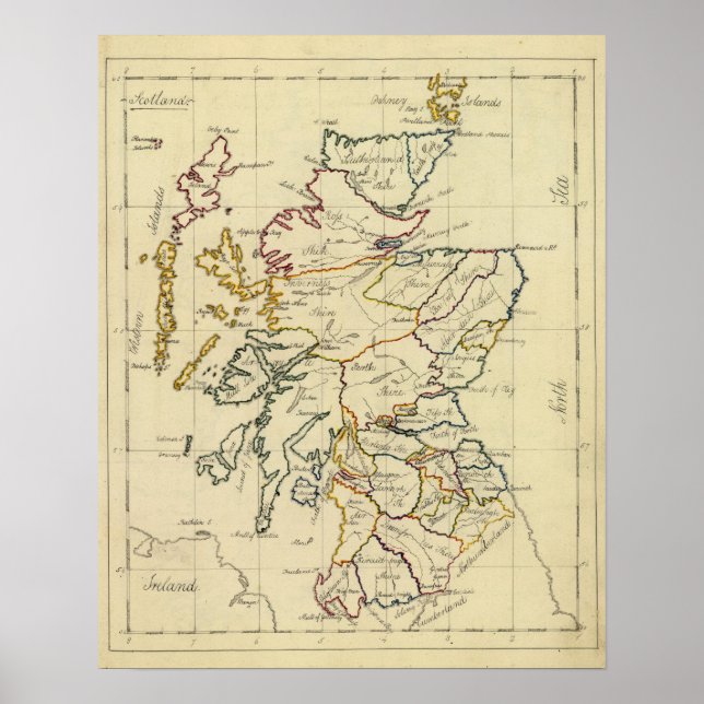 Skottland 10 poster (Framsidan)