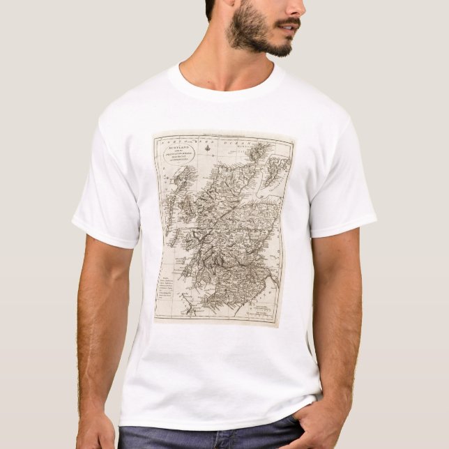 Skottland 10 t-shirt (Framsida)
