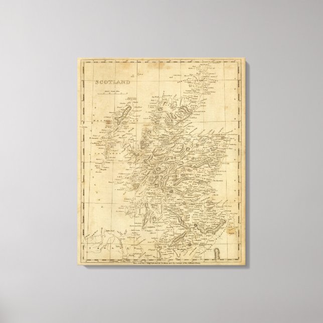 Skottland 11 canvastryck (Framsida)