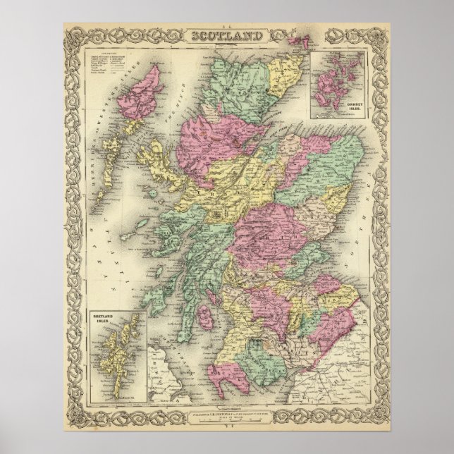 Skottland 11 poster (Framsidan)
