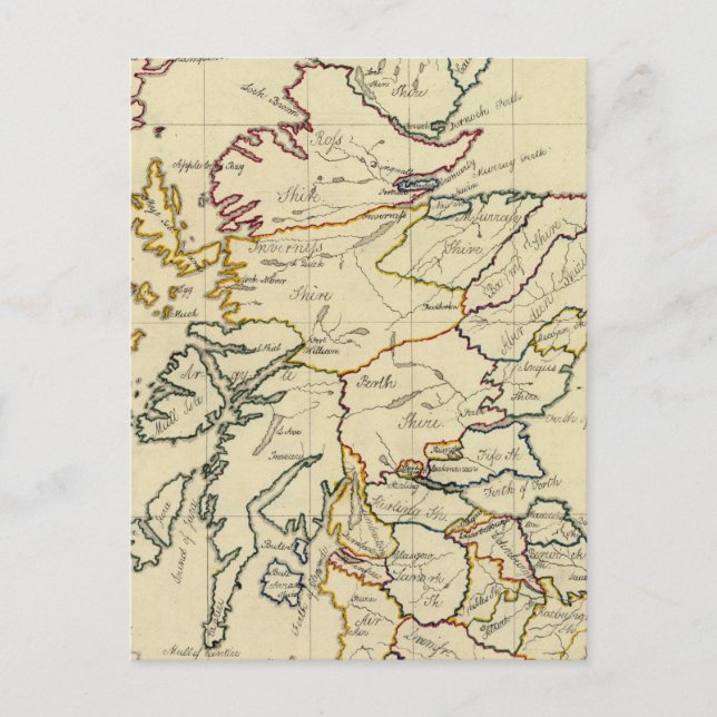 Skottland 11 vykort (Framsida)