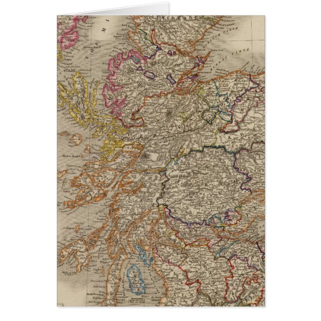 Skottland 12 hälsningskort (Framsidan)