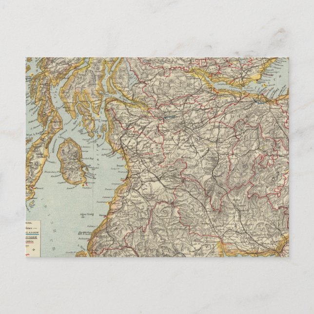 Skottland 12 vykort (Framsida)