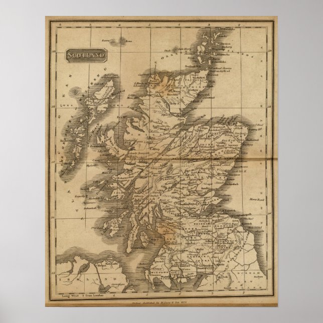 Skottland 13 poster (Framsidan)