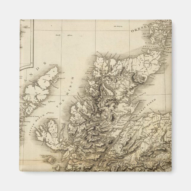 Skottland 19 magnet (Framsidan)