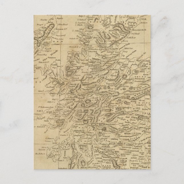 Skottland 21 vykort (Framsida)