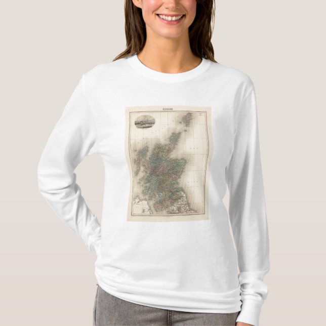 Skottland 4 tee shirt (Framsida)