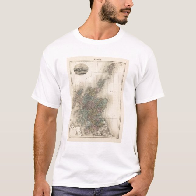 Skottland 4 tee shirt (Framsida)