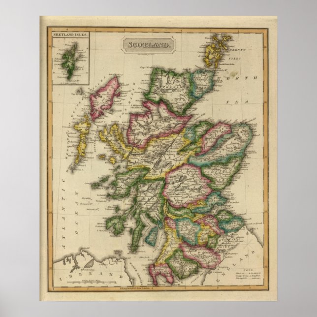 Skottland 8 poster (Framsidan)