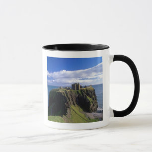 Skottland, Aberdeen. Dunnotar slott. Mugg