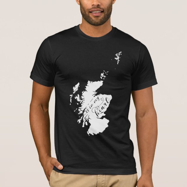 Skottland är i mitt hjärta T-Shirt (Framsida)