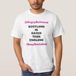 Skottland är mer gayer än den England T-tröja Tee Shirt