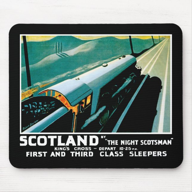 Skottland av Night Scotsman Musmatta (Framsidan)