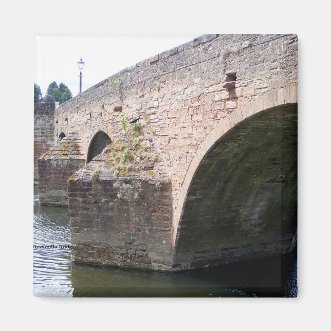 Skottland: Devorgilla Bridge, Dumfries Magnet (Framsidan)