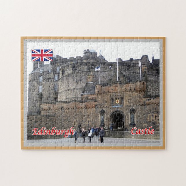 Skottland - Edinburgh - Castle - Pussel (Horisontell)