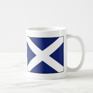 SKOTTLAND FLAGGA KAFFEMUGG