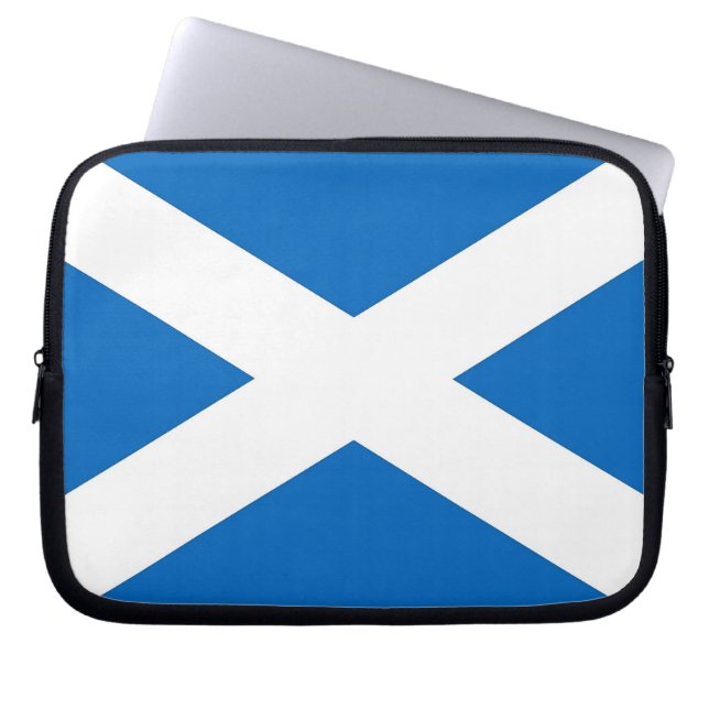Skottland Flagga Laptop sleeve (Framsidan)